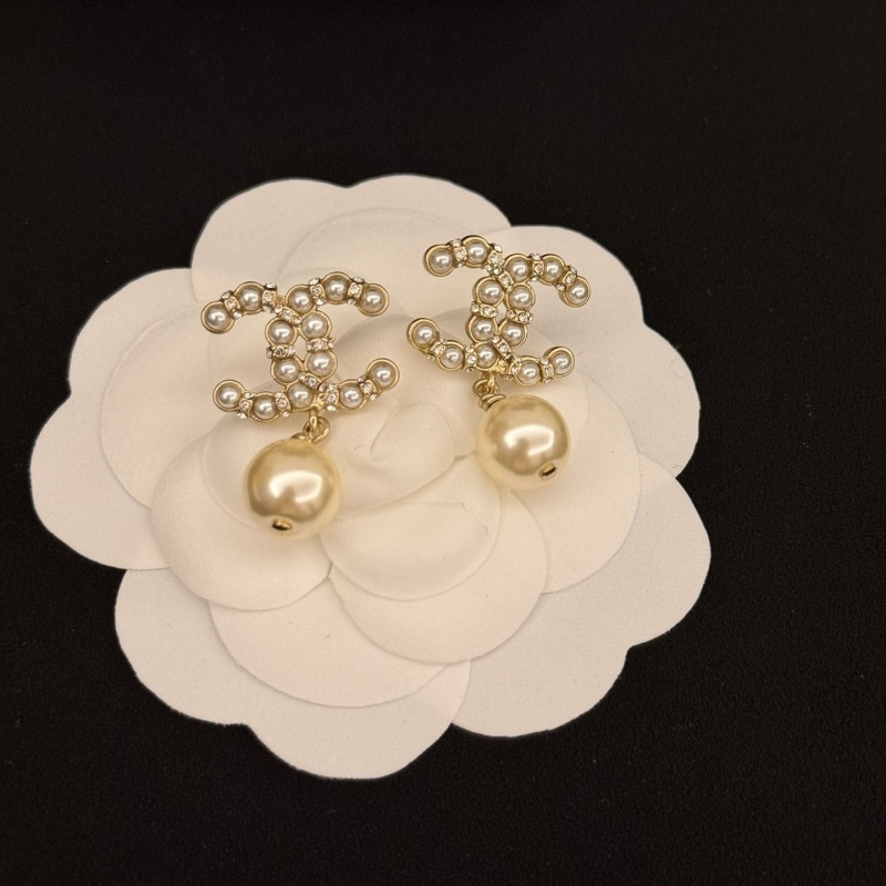 Ch*el earrings